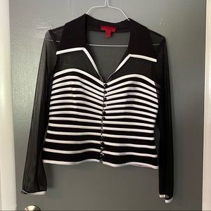 JS Collections Button Down Blouse